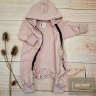 Z&Z Kazum ,kényelmes pamut overál  / púderrózsaszín