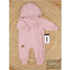 Zyzi&Zuzia "KAZUM " FODROS,PAMUT OVERÁL KAPUCNIVAL -púder szín (tavasz-nyár)