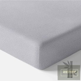   EEVI VÍZÁLLÓ Bambusz frottír  GYERMEK LEPEDŐ világosszürke 120X60