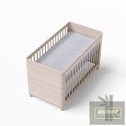 EEVI VÍZÁLLÓ Bambusz frottír  GYERMEK LEPEDŐ világosszürke 120X60