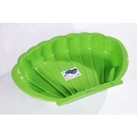 Kagyló alakú homokozó medence-1db zöld