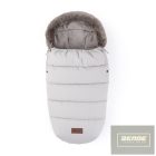 PETITE&MARS Téli szett Comfy 4in1 bundazsák + kézmelegítő kesztyű babakocsira Furry Rose Petal