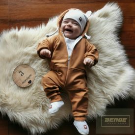 Zyzio&Zuzia átmeneti pamut overál , fahéj (tavasz-nyár)