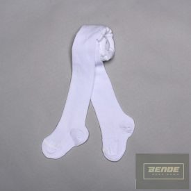 Teddy bordás harisnyanadrág fehér