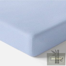   EEVI VÍZÁLLÓ Bambusz frottír  GYERMEK LEPEDŐ világoskék 120X60