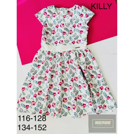 Killy kislány virágmintás nyári ruha