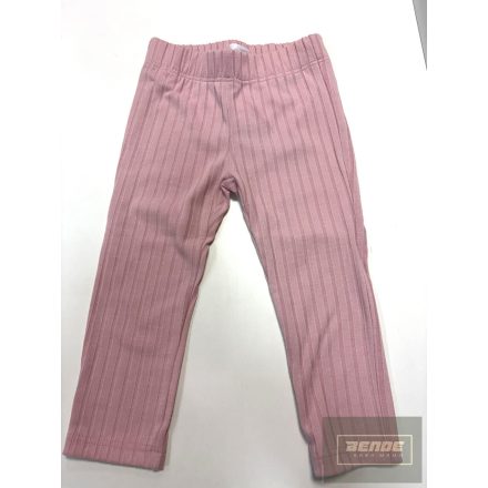 Chipi&Chips kislány bordázott pamut leggings rózsaszín