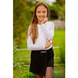 Chipi&Chips nagylány szoknya short-fekete