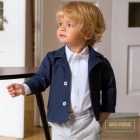 EEVI CEREMONY kisfiú zakó-sötétkék