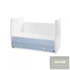Lorelli Dream kiságy ,átalakítható,ringatható 60x120 cm- White Milky Green