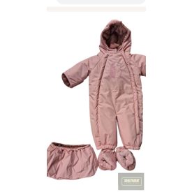   Welsofttal bélelt ,téli átalakítható overálzsák ,sállal -lányos színben