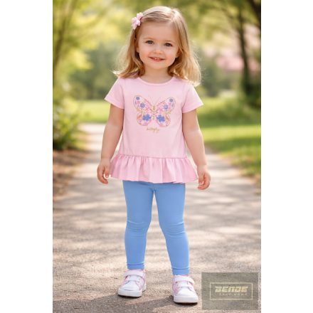 Chipi&Chips kislány pamut leggings világoskék 2026 tavasz