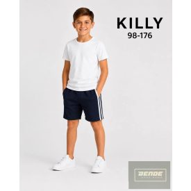 Killy  , fiú tornapóló-fehér