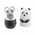   CHICCO Manikűrkészlet 4in1 - Panda maci olló-csipesz-reszelő  AJÁNLOTT KOR: 0H +