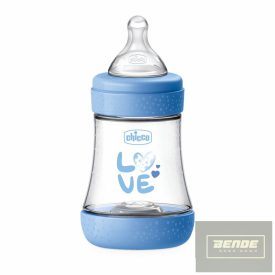 Chicco Perfect5 biofunkcionális cumisüveg 150 ml-kék
