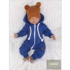 Zyzio&Zuzia átmeneti pamut overál , zafír (tavasz-nyár)