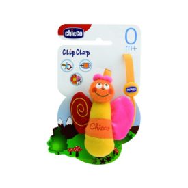 CHICCO ClipClap Textil Cumilánc 1db 0h + méhecske