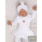 Zyzio&Zuzia Háromrészes kislány együttes-fehér