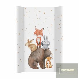   Ceba pelenkázó lap puha 2 oldalú 50x70cm BASIC Forest Friends
