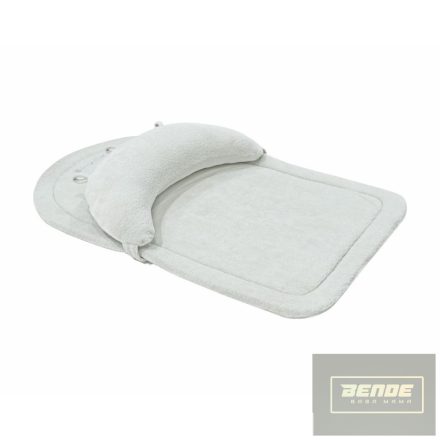 Kikkaboo matrac pocakpárnával memóriahabos játékrögzítő fülekkel Menta velvet