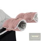 PETITE&MARS Téli szett Jibot 3in1 bundazsák + kézmelegítő kesztyű babakocsira Jasie Dusty Pink