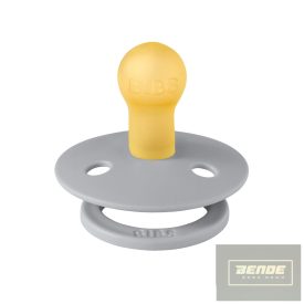   BIBS játszócumi - Colour natúr kaucsuk 0-6 hó delfin 1 db