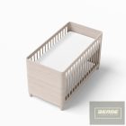 EEvi pamut körgumis lepedő  60x120 cm / fehér