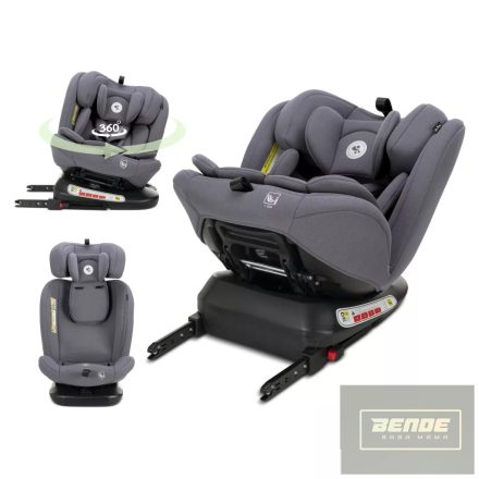 Lorelli Capella autósülés ISOFIX 40-150cm - Grey