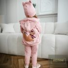 EEVI Fluffy Tails kislány 2 részes szabadidő együttes -rózsaszín