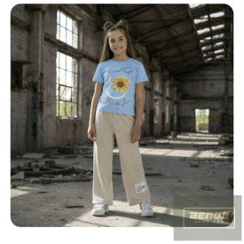 Chipi & Chips rövid ujjú felső kék-2026 tavasz