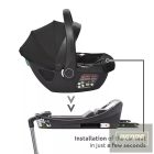 Lorelli Isofix bázistalp Aria Luxe 40x87 cm autóshordozóhoz 