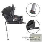 Lorelli Isofix bázistalp Aria Luxe 40x87 cm autóshordozóhoz 