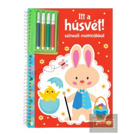 Itt a húsvét - Színező matricákkal és filctollal
