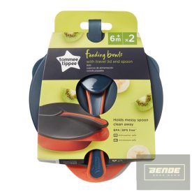   Tommee Tippee etetőtálka Feeding bowls tetővel és kanállal