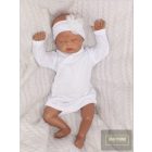 Zyzio&Zuzia 3 részes kislány szett :Body+nadrág+fejpánt /fehér