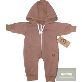   Zyzio&Zuzia átmeneti pamut overál , csokoládé (tavasz-nyár)