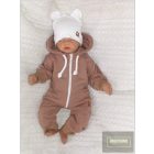 Zyzio&Zuzia átmeneti pamut overál , csokoládé (tavasz-nyár)