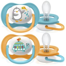   Philips AVENT SCF080/07 Ultra air játszócumi állatos 6-18 hó fiús 2 db
