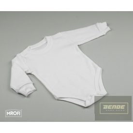 Mrofi fehér hosszu ujjú body