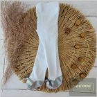 Zyzio&Zuzia  babaharisnya ,cipőutánzattal-fehér/szürke