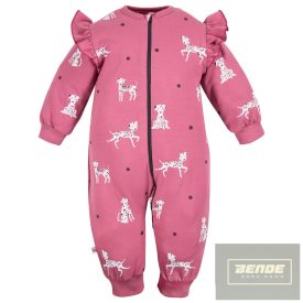   EEvi Dogs&Spots kislány pamut lábfej nélküli rugdalózó 