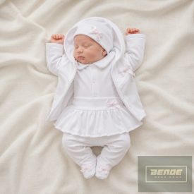 Zyzio&Zuzia 4 részes ,kislány keresztelő szett