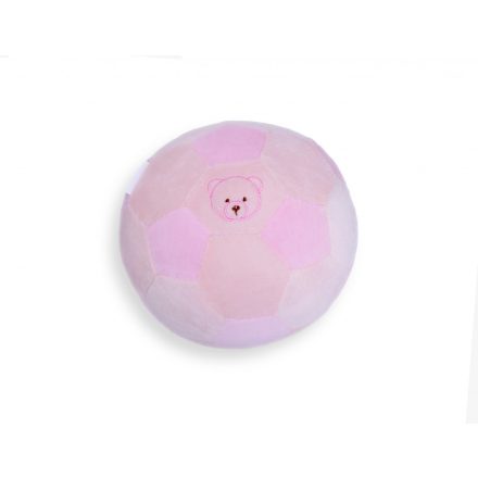 Baby Bruin csörgő plüss labda 12,5 cm-rózsaszín