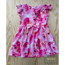 Chipi&Chip virágmintás ruha ,masnival