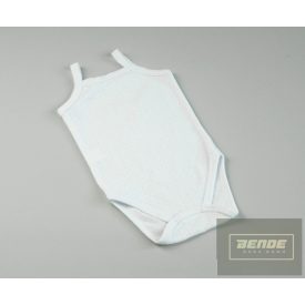 Mrofi kislány pántos body -fehér