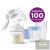 Philips AVENT Kézi mellszívó + VIA 180 ml 5 db
