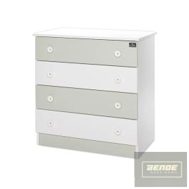Lorelli Komód -  White & Milky Green