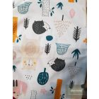 ANKRAS pamut lepedő 60x120cm-Erdei állatok