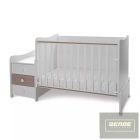 Lorelli Maxi Plus kombi ágy 70x160 -White & Amber ÚJ