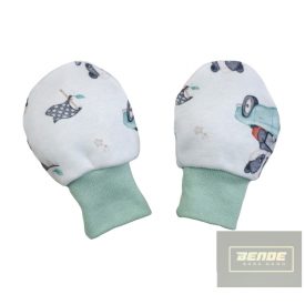   MROFI RETRO Autók organikus pamut ,karmolás elleni kesztyű